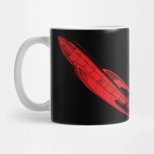 Red Rocket Mug